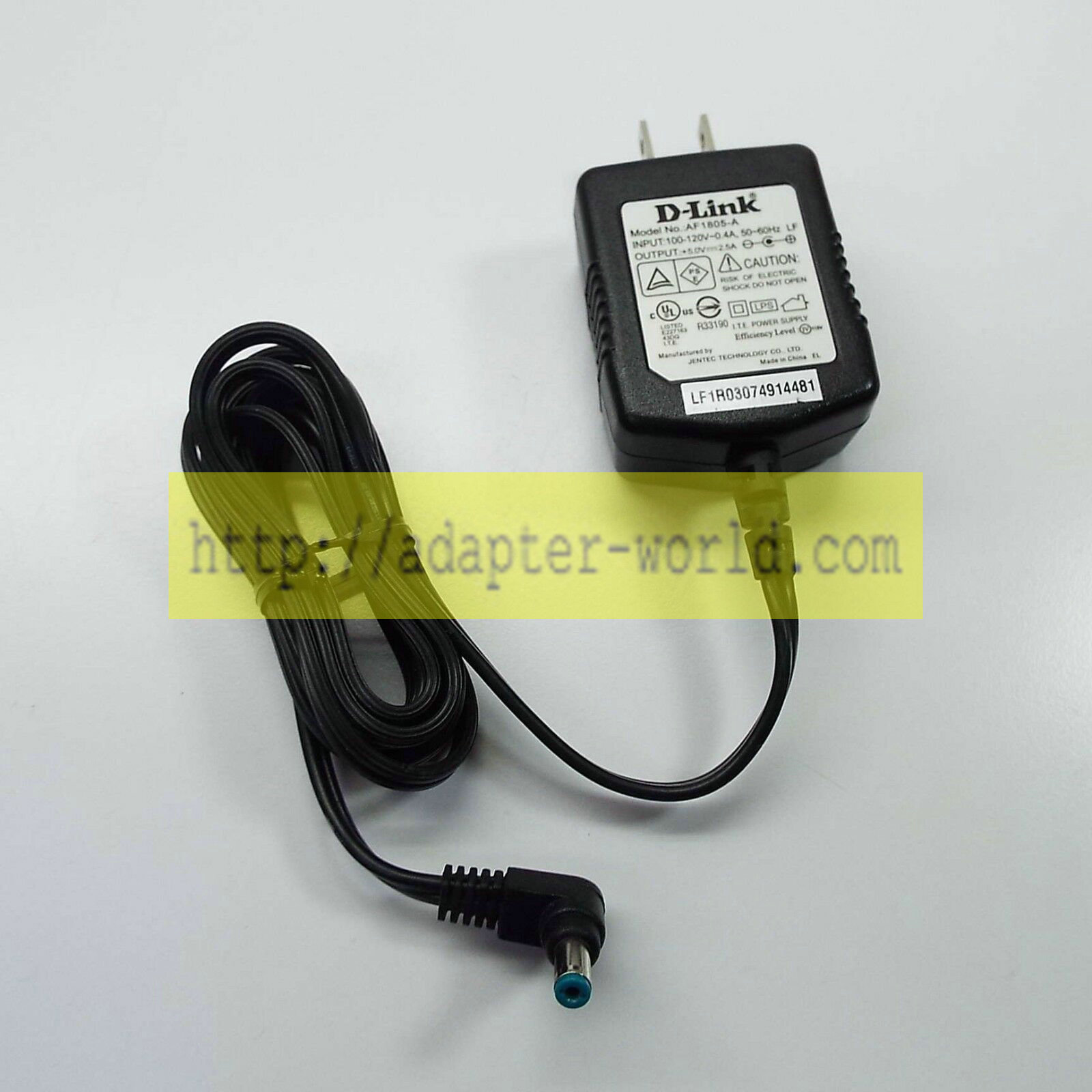 *Brand NEW* 5.0V 2.5A AC DC Adapter D-Link AF1805-A D-Link DIR-601 (T109) POWER SUPPLY